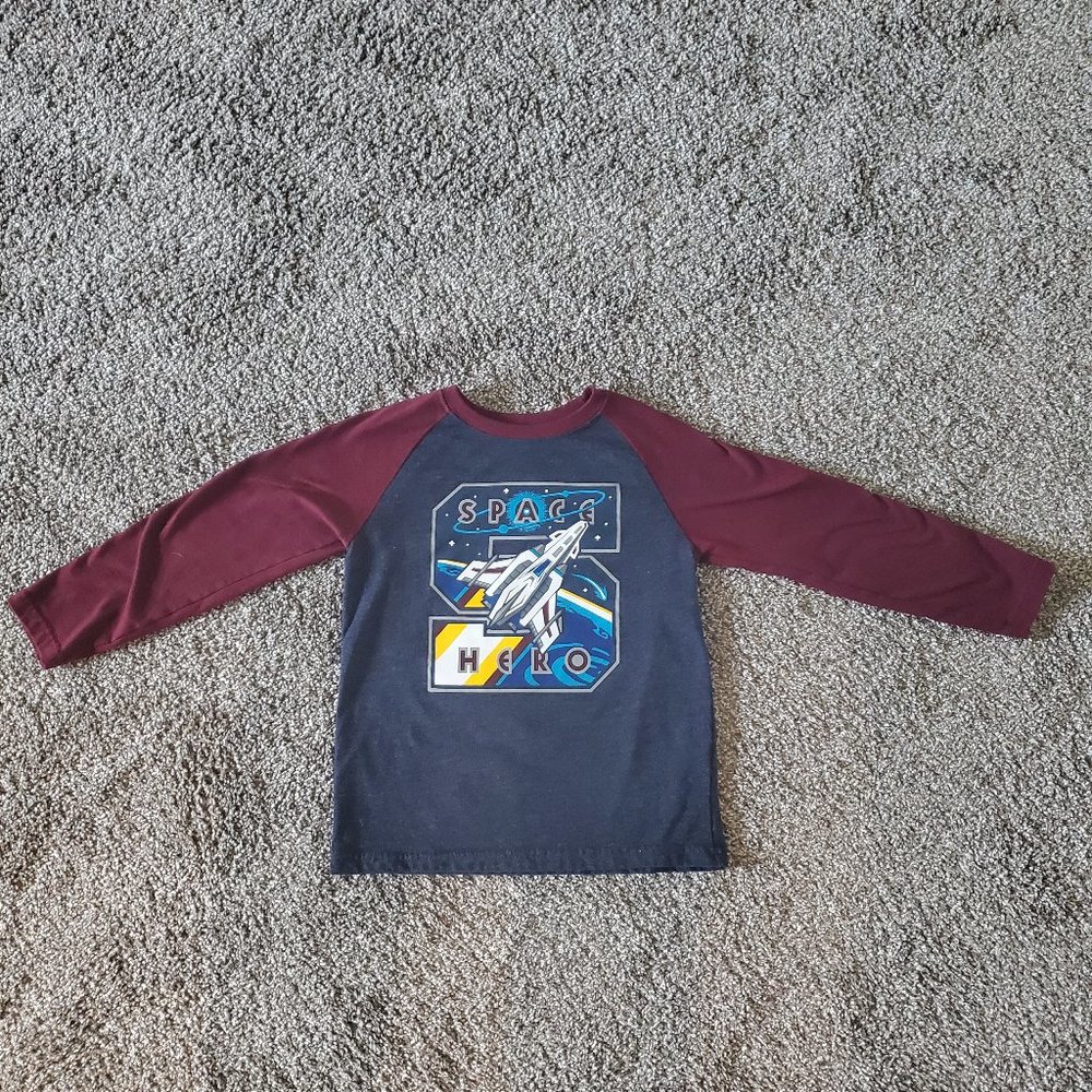 Garanimals Space Hero Long Sleeve T-Shirt Size 6